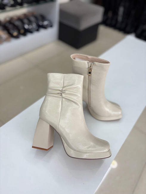 Block Heel Ankle Boots